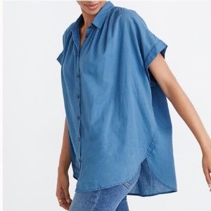 MOVING SALE!! Madewell Central Shirt Bright Indigo